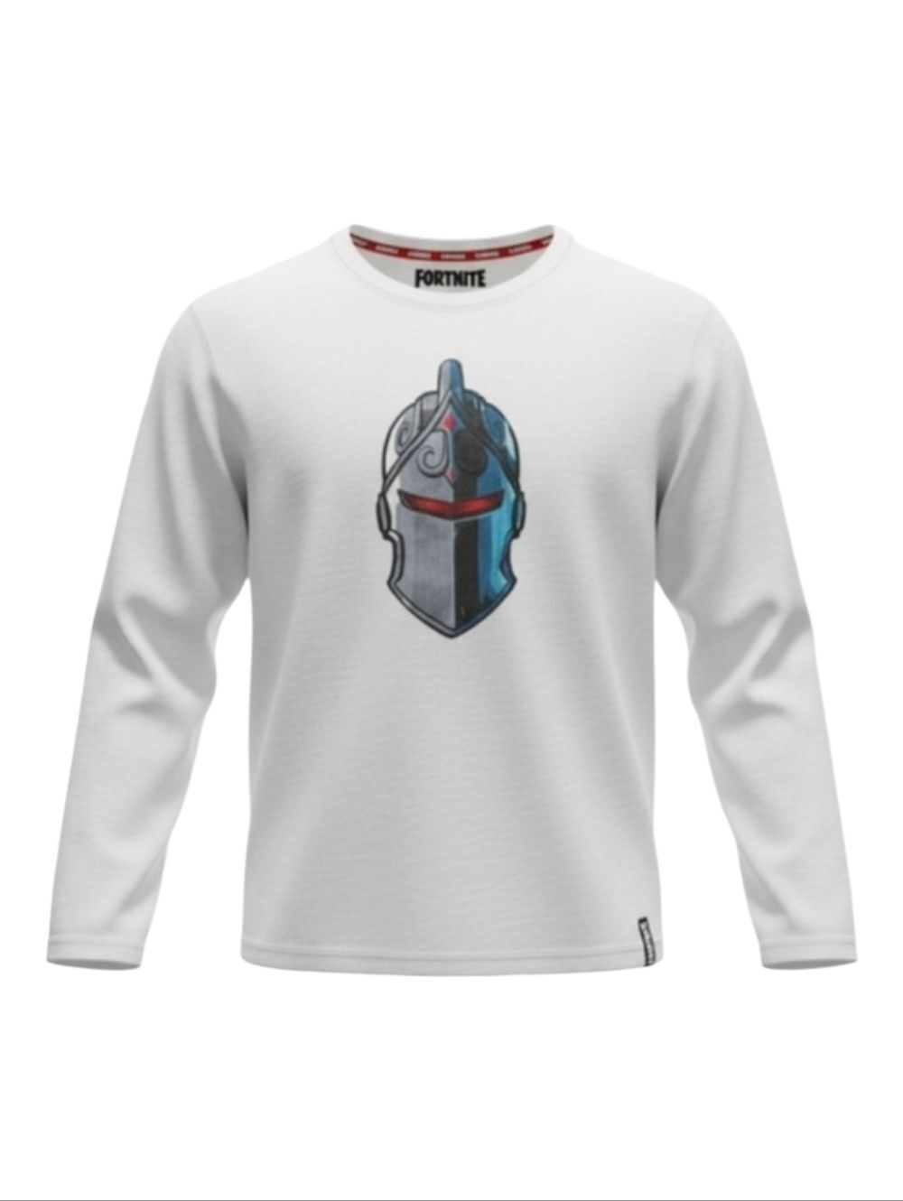 Zara Fortnite Knite Helmet White Long Sleeves T-shirt Fortnight Boys Size 9
